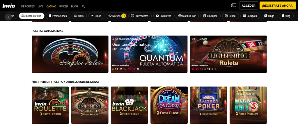 Casino Bwin
